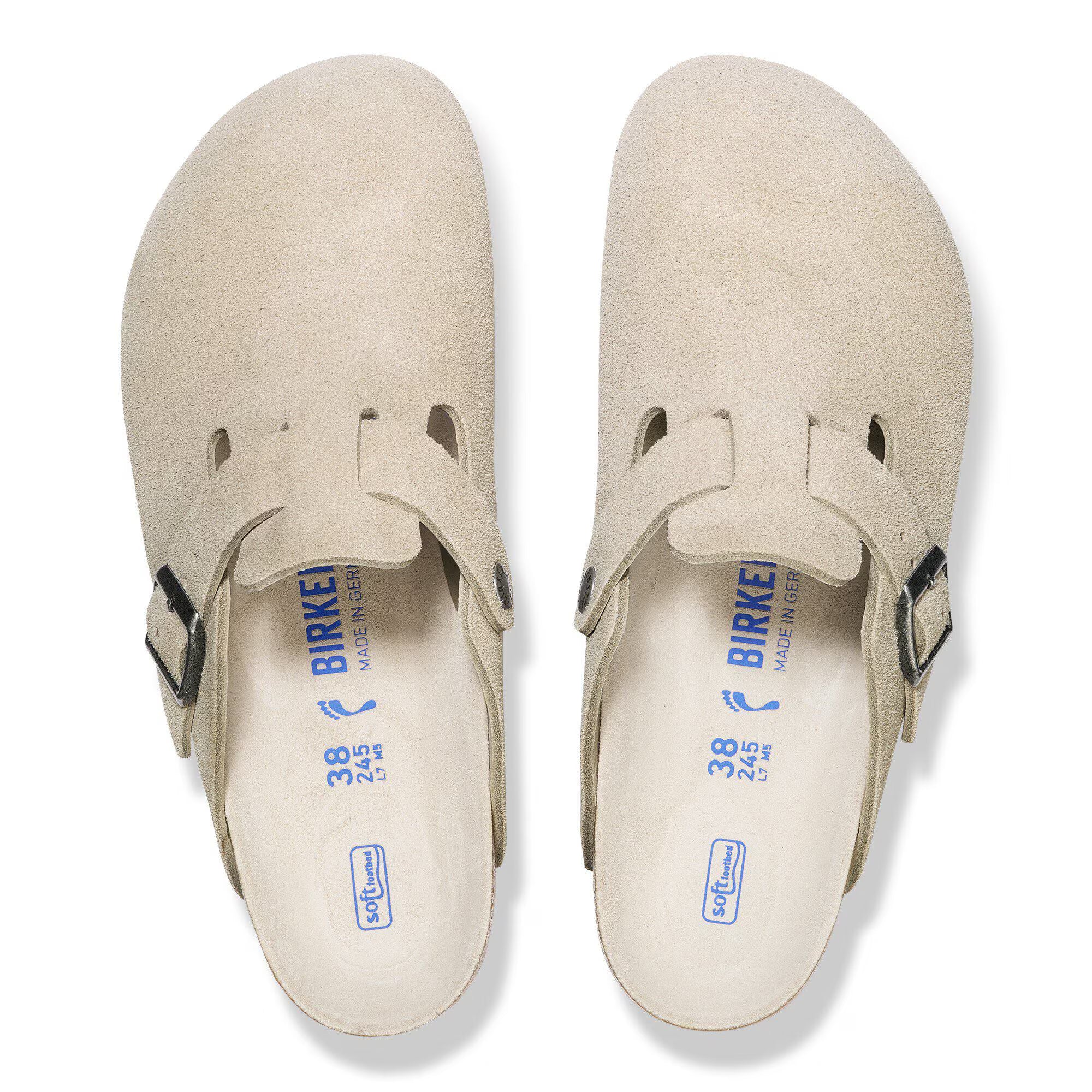 Birkenstock Boston Blanche