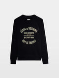 Sweatshirt Upper Blason Zadig&Voltaire Noir