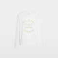 Sweatshirt Upper Blason Zadig&Voltaire Blanc